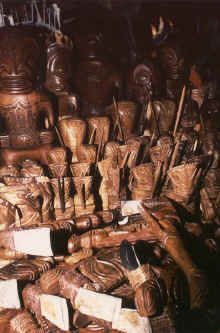 Sculptures - Tikis polynesiens